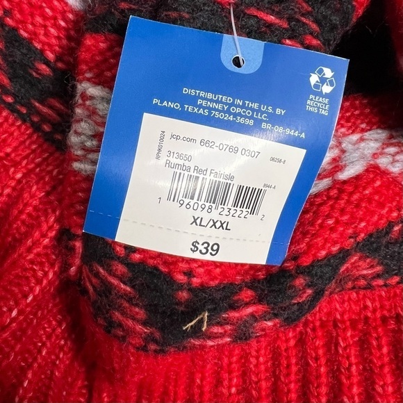 Arizona Jean Co. Chunky Fair Isle Sweater - Picture 5 of 6